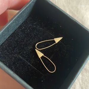 Safety Pin Earring Pair Loren Stewart